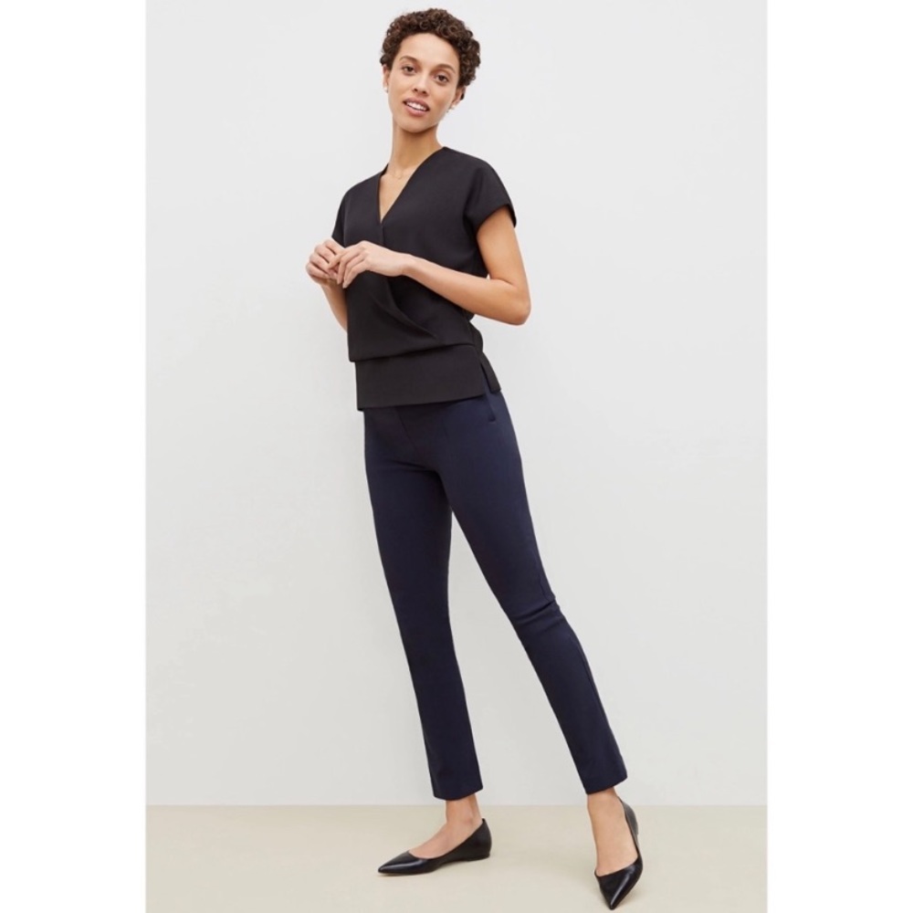 MM Lafleur navy foster pants